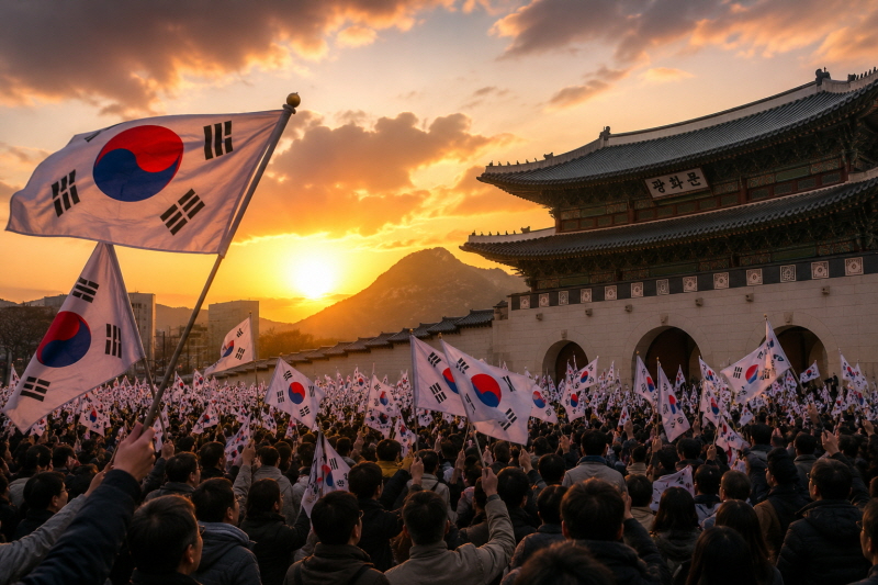 815광화문을 수놓은 태극기 물결.jpg
