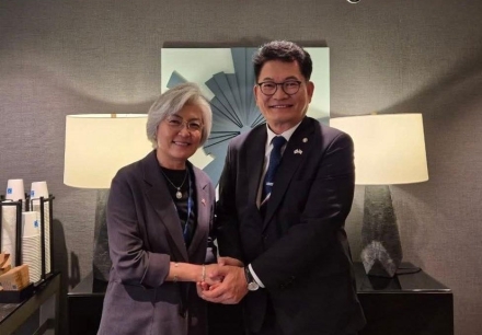 송영길 대표 "워싱턴에 있어도 마음은 대한민국과 함께"… 미국 정·관계 인사들과 연쇄 회동