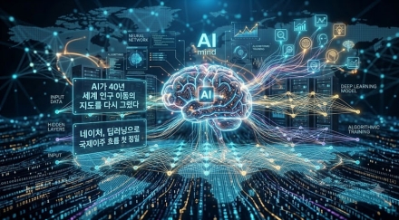 AI가 40년 세계 인구 이동의 지도를 다시 그렸다…네이처, 딥러닝으로 국제이주 흐름 첫 정밀 복원
