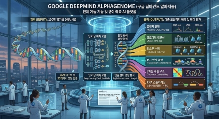 AI, 인간 유전체의 '암흑물질'을 해독하다… 구글 딥마인드(Google DeepMind) '알파지놈(AlphaGenome)', 유전체 연구의 새 지평 열어