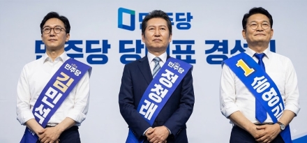 민주당 당대표 경선 막판 승부…김민석 선두 속 정청래 추격전